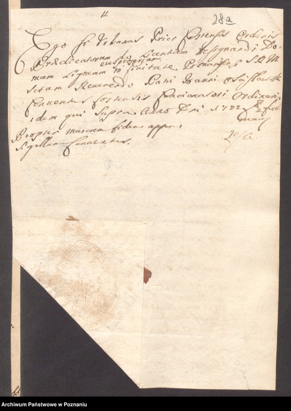 Obraz 20 z jednostki "Acta spectabilis officii consularis civitatis SR.Mtis Posnaniae ...sub notariatu Stanislai Gąsawski SR.Mtis secretari ac officii praesentis notarii"