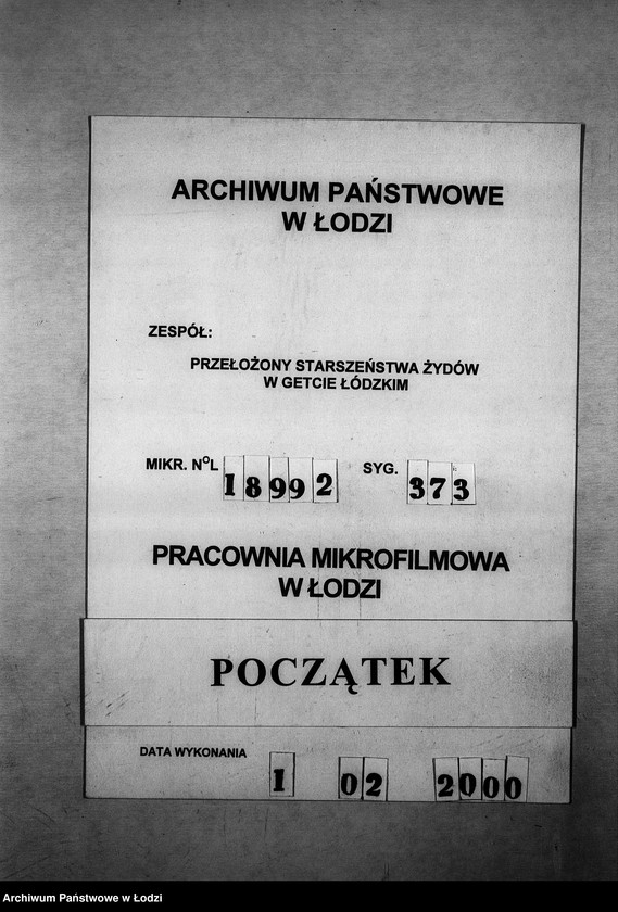 Obraz 1 z jednostki "[Korespondencja z Referatem Opiekuńczym, głównie w sprawach spadków po zmarłych]"