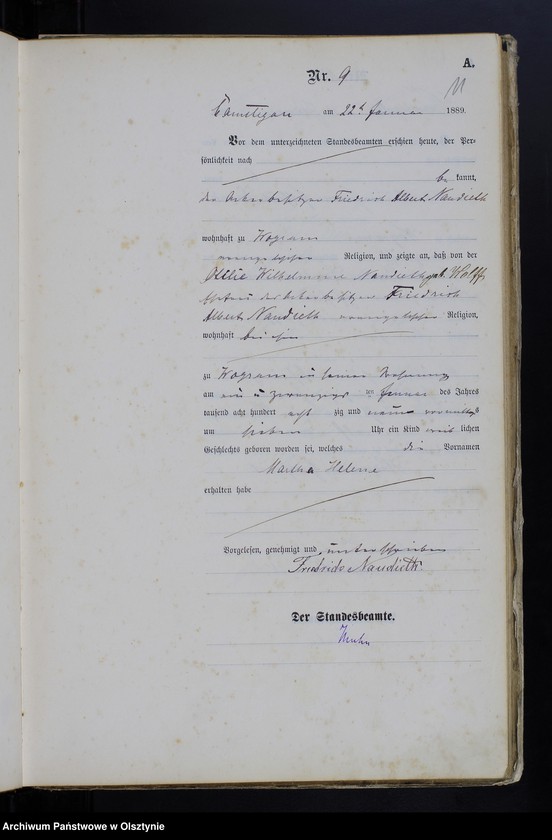 image.from.unit.number "Geburts-Haupt-Register Nr 1 - 199"