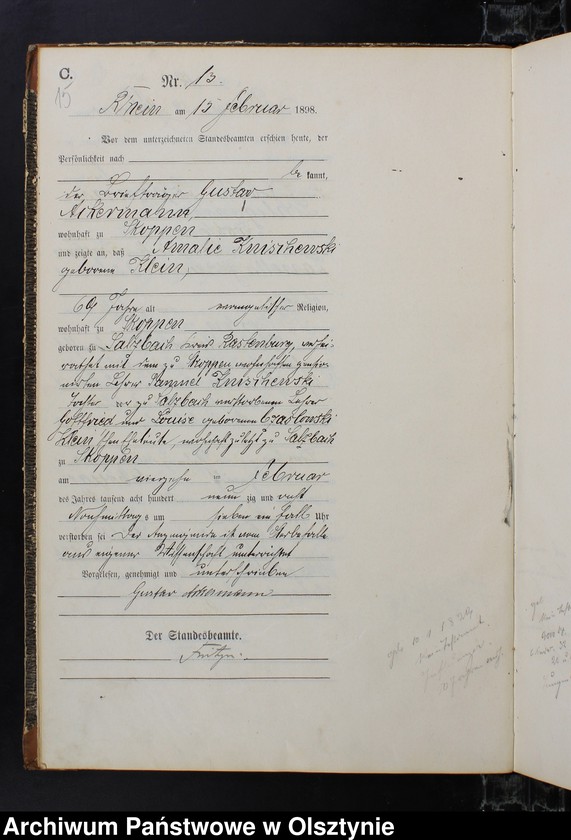 image.from.unit.number "Sterbe-Haupt-Register Nr 1 - 82"