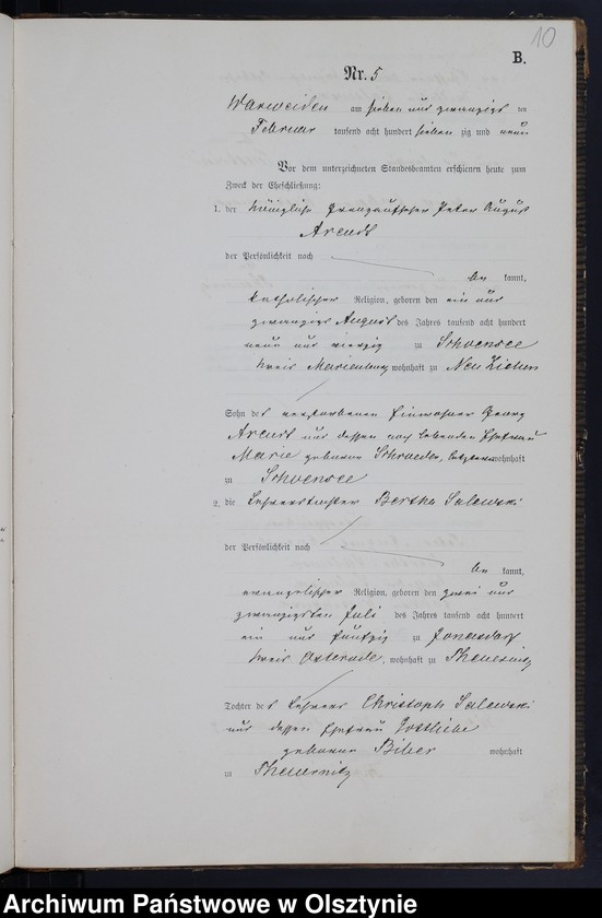 image.from.unit.number "Heiraths-Neben-Register Nr 1 -16"