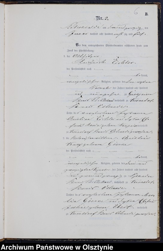 image.from.unit.number "Heiraths-Neben-Register Nr 1 - 30"