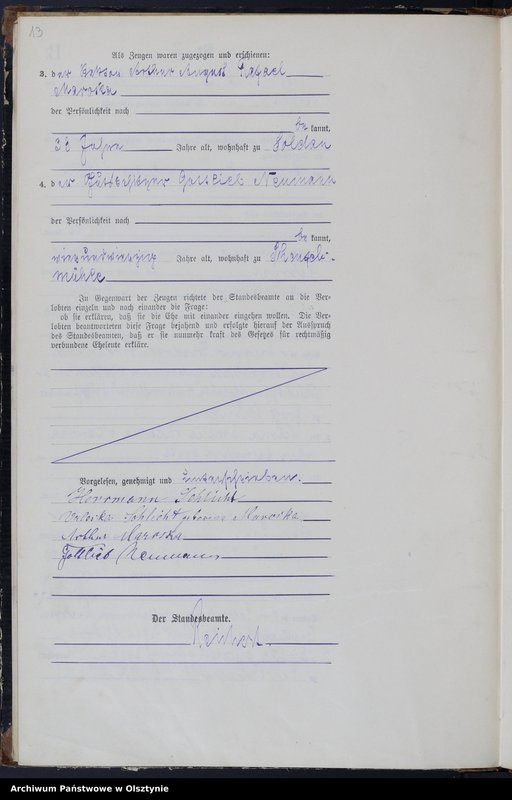 image.from.unit.number "Heiraths-Haupt-Register Nr 1 - 13"