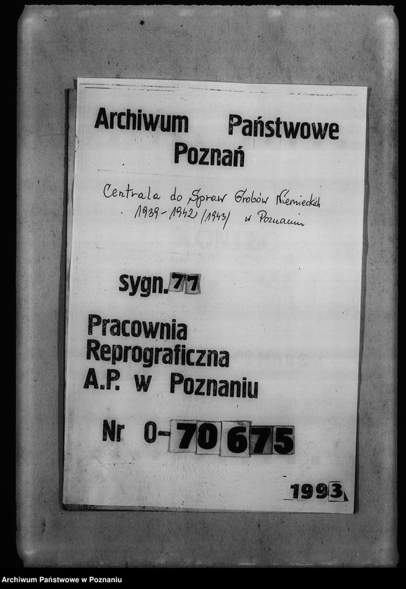 image.from.unit.number "Zweigstelle Litzmannstadt (Łódź). Zeitungsansschnitte, Berichte über Verschleppungen und Todesanzeigen"