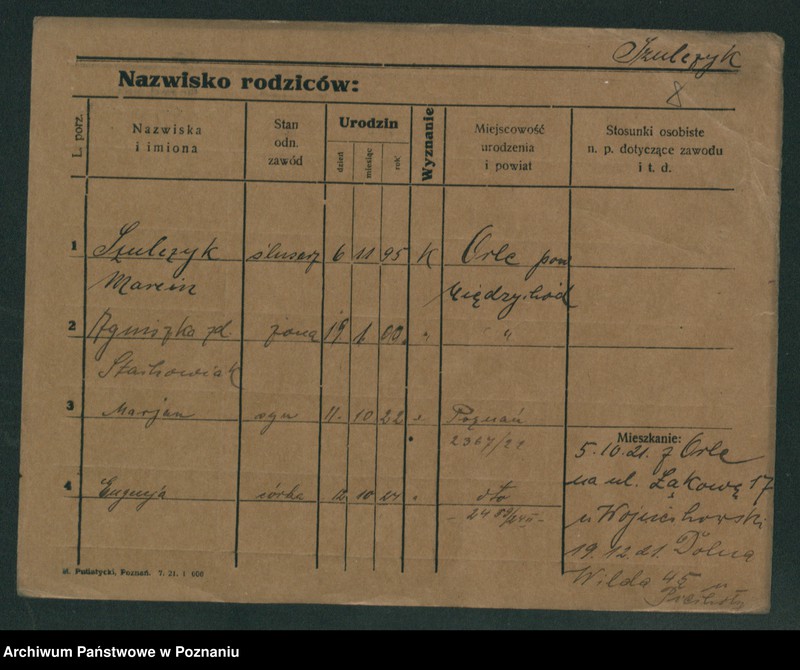 image.from.unit.number "Szulczyk - Szumała"