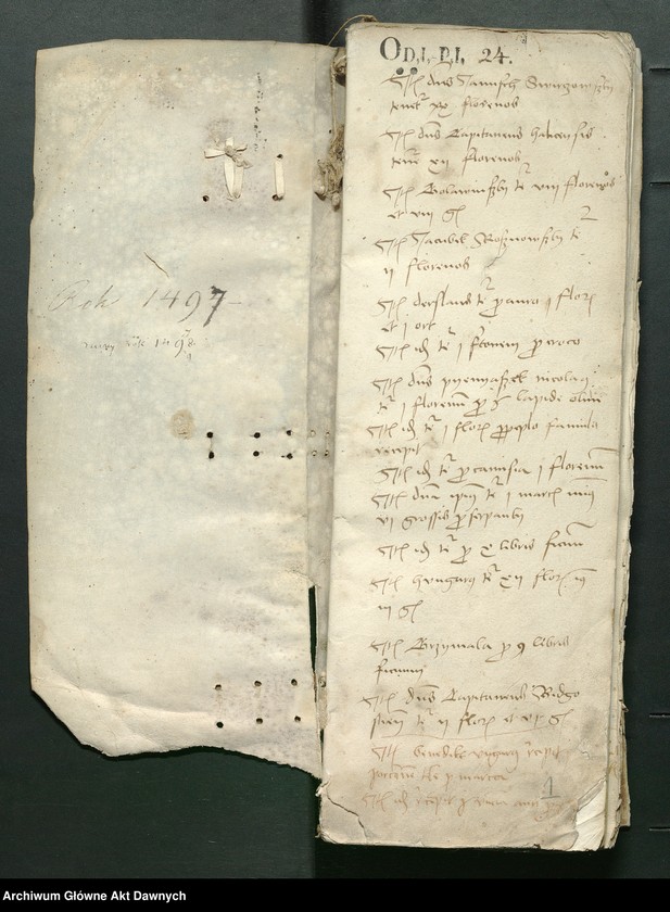 image.from.unit.number "Conscripcio curiensium et cubiculariorum Rmtis AD 1497 in Radom per Petrum Shidlo[wyeczki]."