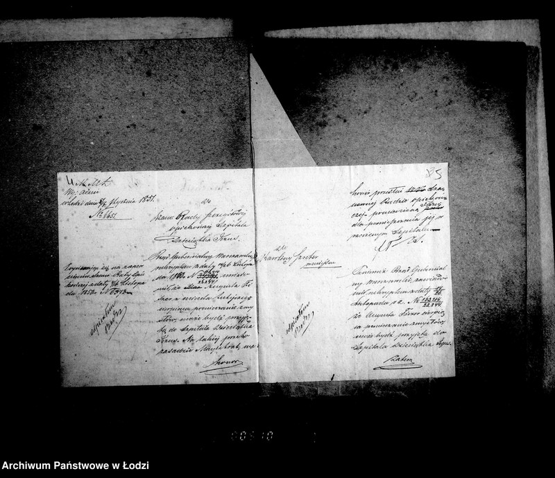 Obraz 8 z jednostki "Akta tyczące się szpitala"