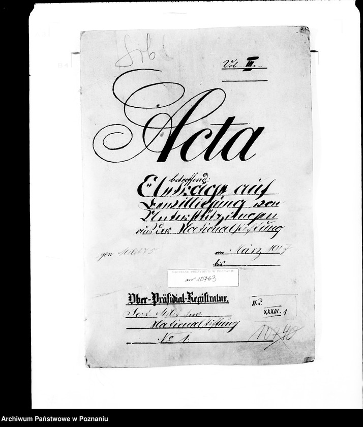 Obraz 4 z jednostki "Anträge auf Bewilligung von Unterstützungen aus der Nationalstiftung."