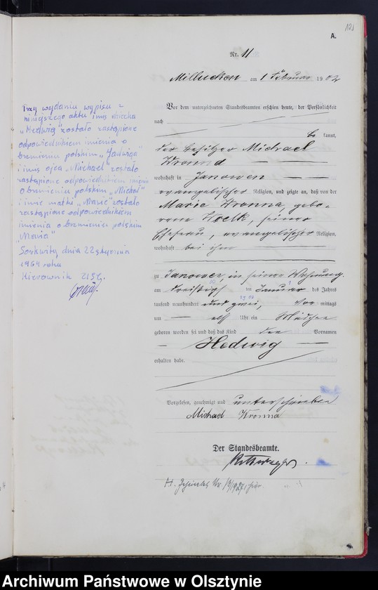 image.from.unit.number "Geburts-Haupt-Register Nr 1 - 117"