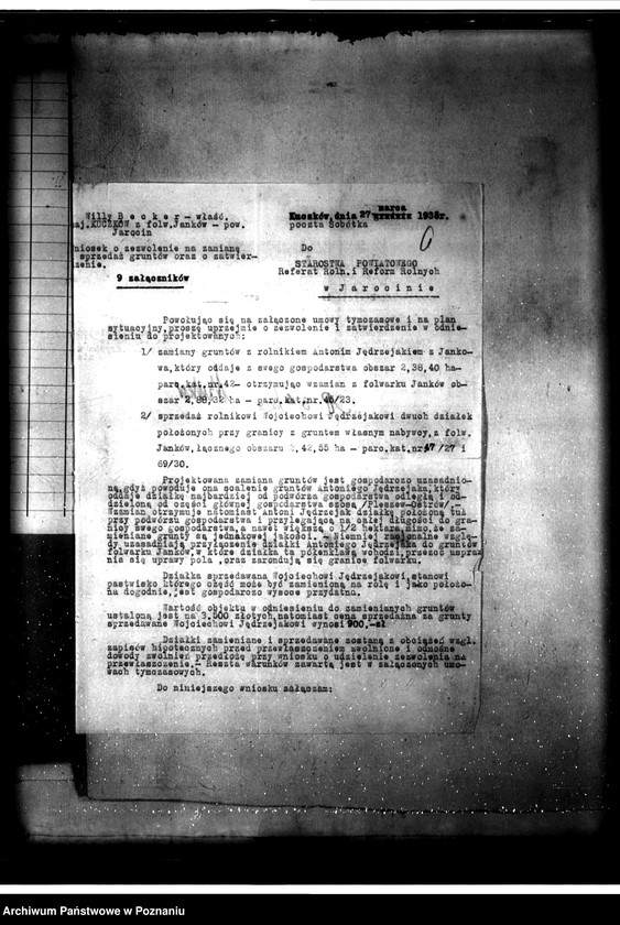 image.from.unit.number "Parcelacja prywatna majątku Kuczków powiatu jarocińskiego - folwark Janków"