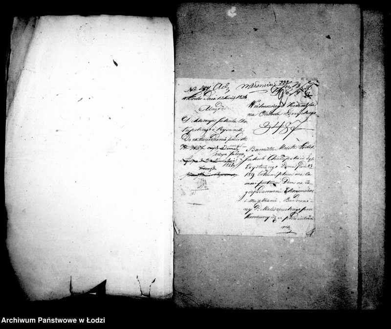 Obraz 7 z jednostki "Akta tyczące się budowli prywatnych w Nowym Mieście"