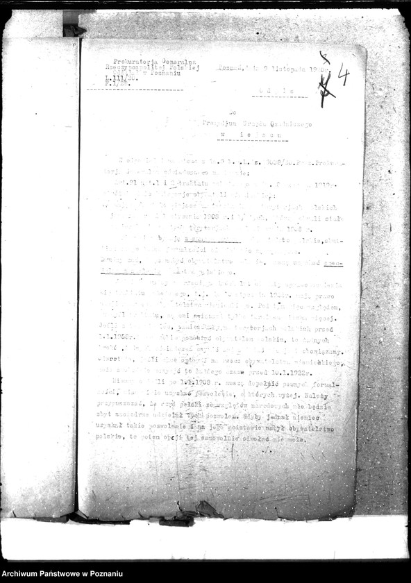 Obraz 8 z jednostki "Opcje, sprawy kolonizacyjne, przewłaszczenia, eksmisje kolonistów [organizacyjne i parcelacyjne]"