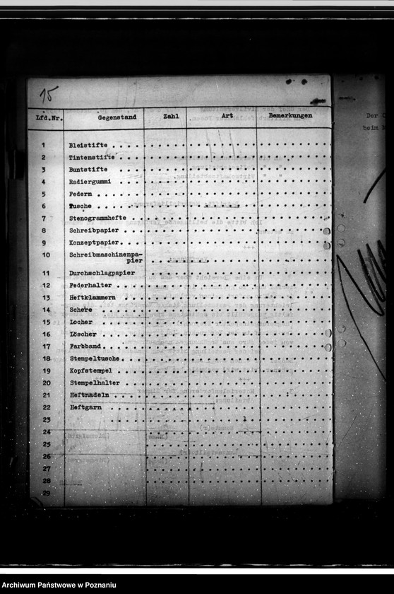 Obraz 19 z jednostki "Anordnungen nur für die Behörde"