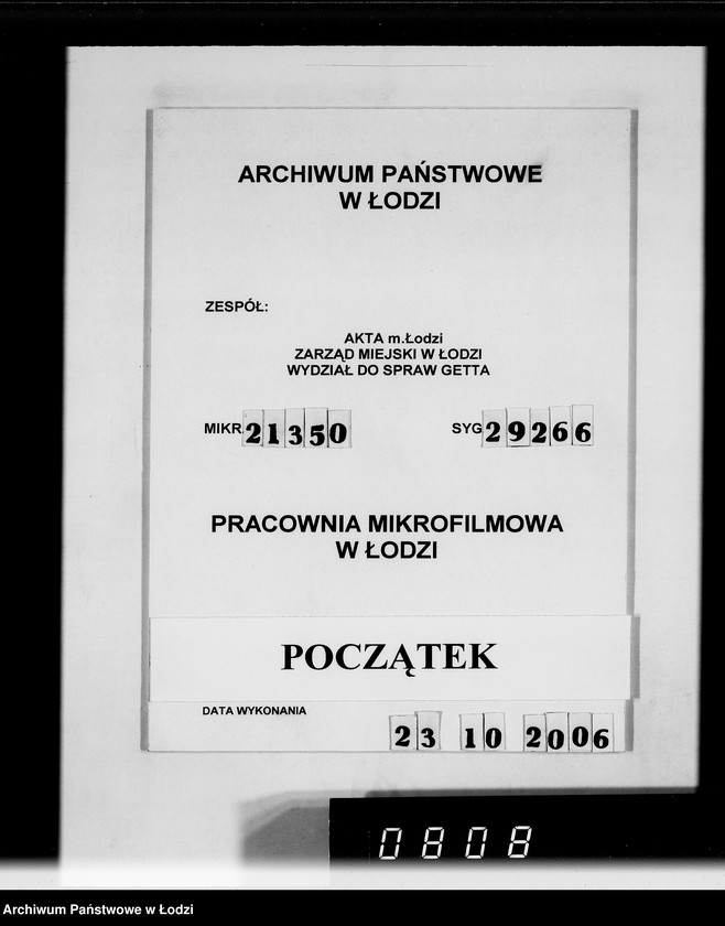 Obraz 1 z jednostki "Bewegungsberichte VIII. [Sprawozdania z wykonania zamówień wojskowych]"