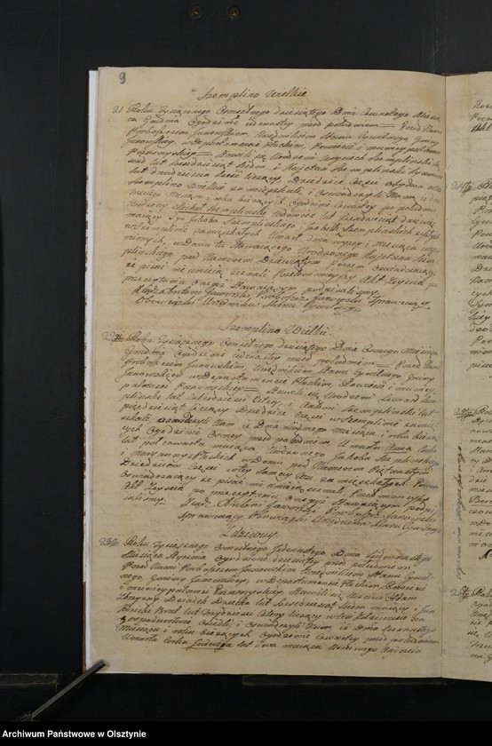 image.from.unit.number "Akta Zeyscia Gminy Janowskiey w Departamencie Płockim Powiecie Przasnyskim Spisane 1810/11"