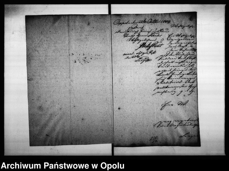 Obraz 20 z jednostki "Acta des Magistrats zu Oppeln von Flachs Anbau und der darüber zu erstattende jährlichen Eingaben"