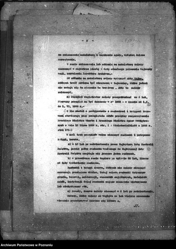 Obraz 13 z jednostki "Sprawy gospodarcze-ogólne Okólniki Dep. Spraw Wewnętrznych"