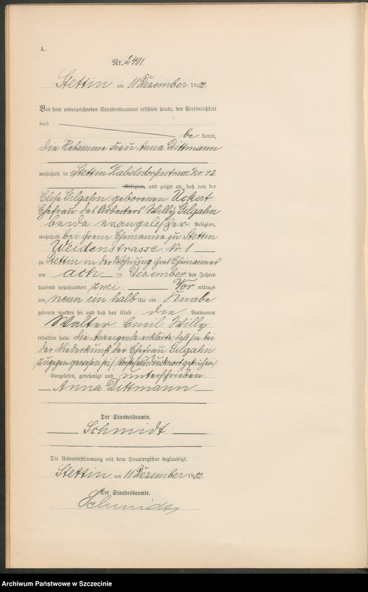 image.from.unit.number "Geburts-Register (Neben-Register) Band VI"