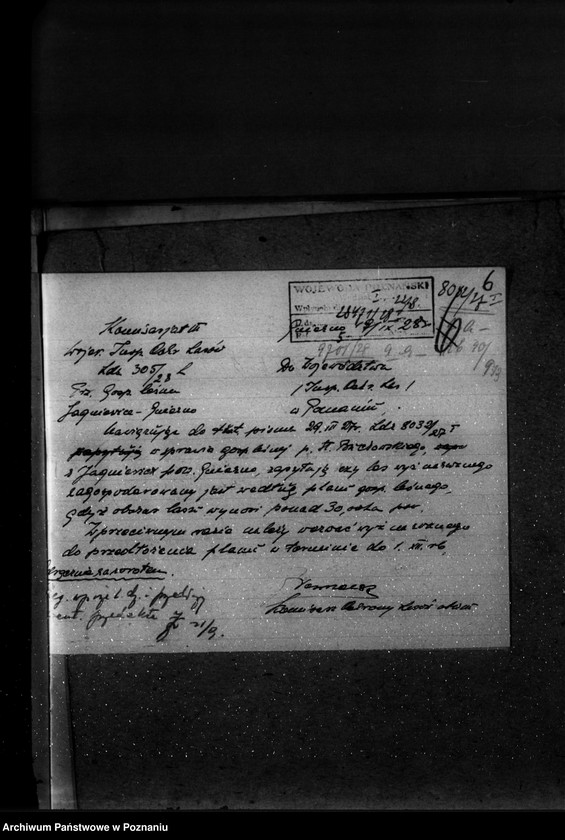 image.from.unit.number "Majętność leśna Jagniewice powiat wągrowiecki"