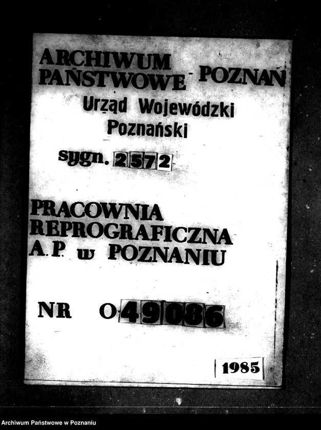 Obraz 1 z jednostki "Majątek Niemierzewo, Lubosz powiatu międzychodzkiego parcelacja"