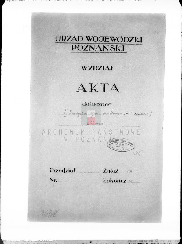 Obraz 4 z jednostki "/Towarzystwo Ogrodu Działkowego im. T. Kościuszki w Poznaniu/"