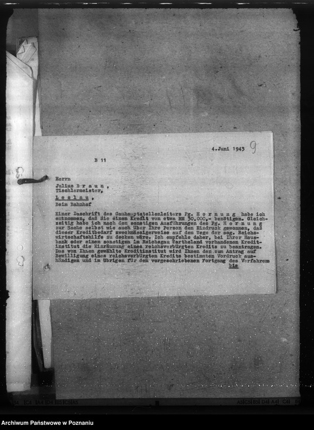 Obraz 13 z jednostki "Reichsverbürgte Kredite"