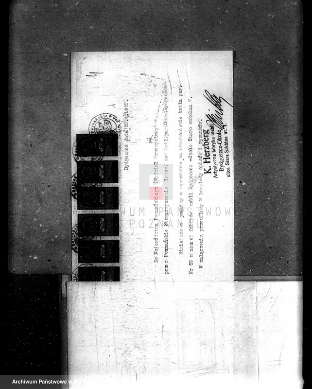 Obraz 8 z jednostki "Fabryka mebli własność Herzberg - Bydgoszcz - Okole nr woj. kotła 126"