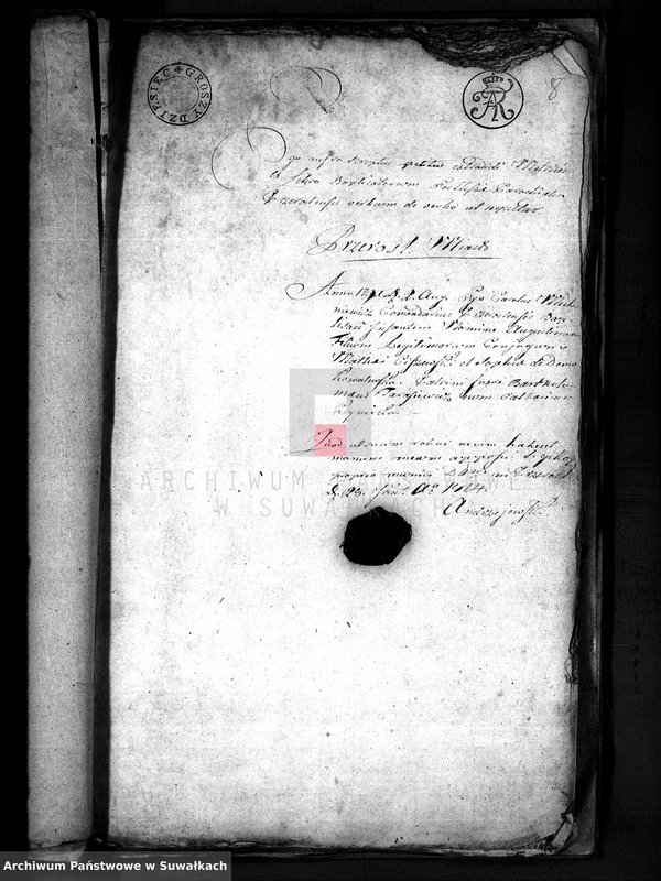 Obraz 11 z jednostki "Anekxa Urzędnika Urodzonych i Umarłych w Gminie przeroślskiej służące do akt ślubnych Urzędnika Stanu Cywilnego na rok 1814"