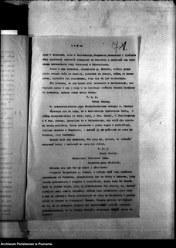 Obraz 11 z jednostki "Różne sprawy korespondencji małoznaczącej"