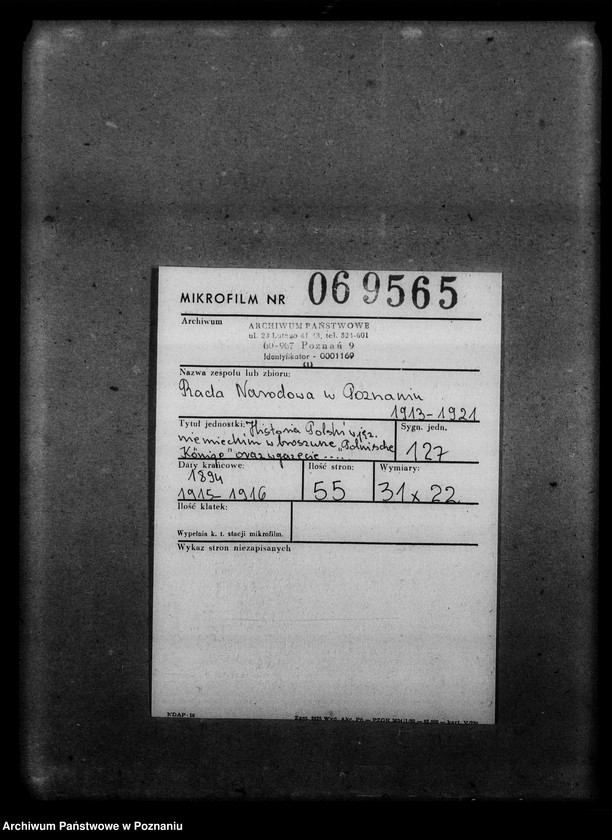 image.from.unit.number "Historia Polski w języku niemieckim w broszurze "Polnische Könige" oraz w gazecie "Deutsche Warschauer Zeitung", ponadto rozprawa o pożyczce wojennej [język niemiecki] i gazeta francuska z 1894 roku "Le Petit Temps" z artykułu na temat socjalizmu we Włoszech"