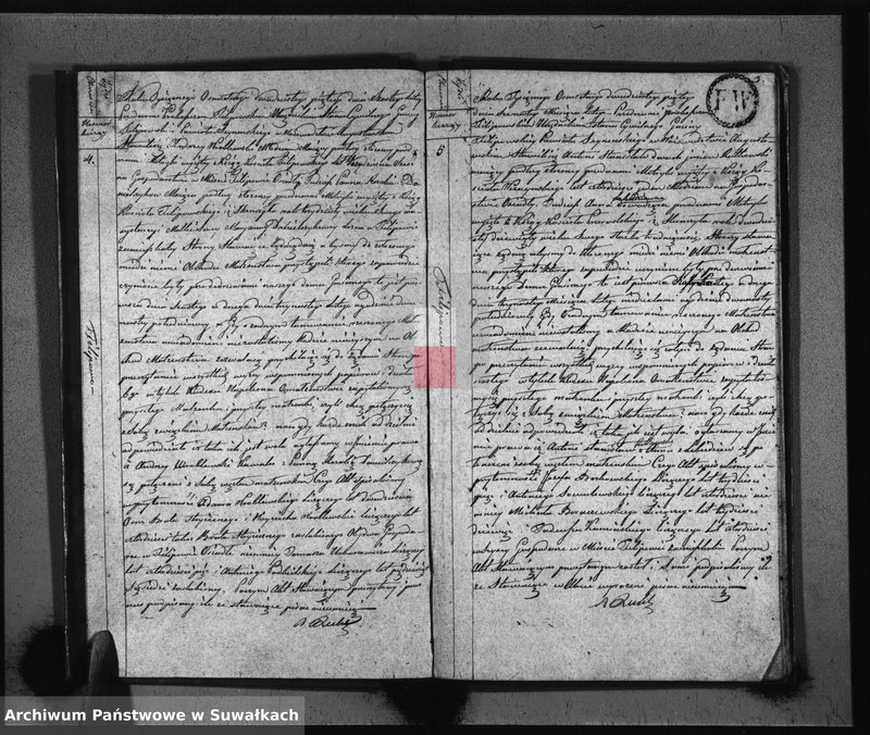 image.from.unit.number "Akta Zaślubionych Gminy Filipowskiey od dnia 1-go Stycznia aż do ostatniego grudnia 1825 Roku"