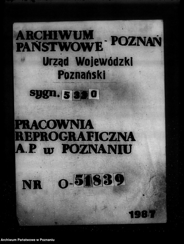 Obraz 1 z jednostki "Majętność Zakrzewo powiat szamotulski nr woj. kotła 6122"