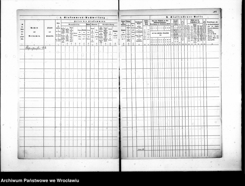 image.from.unit.number "Klassensteuerrolle nebst Eikommens - Nachweisung"