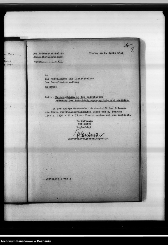 Obraz 12 z jednostki "Kriegsschäden."