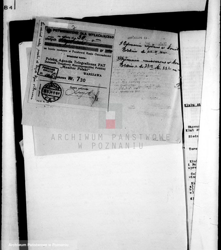 Obraz 11 z jednostki "Klub Atletyczno-Sportowy,,Zbyszko" -Poznań"