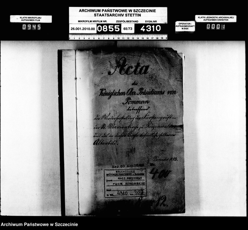 Obraz 2 z jednostki "Wiederherstellung der Fürstengruft der St. Marienkirche zu Rügenwalde"