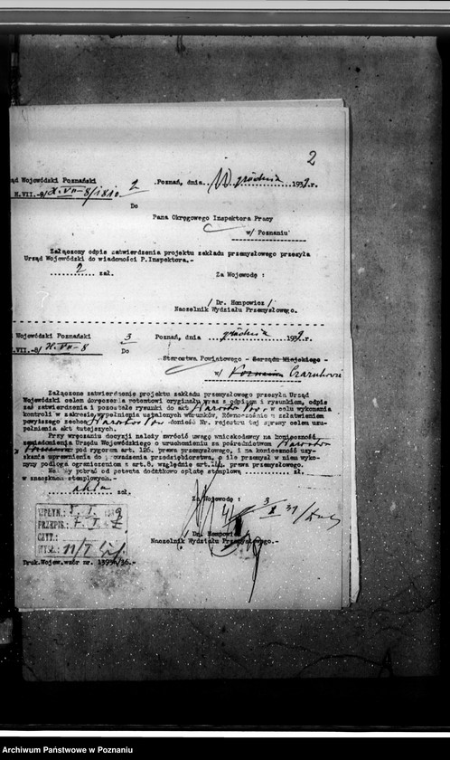 Obraz 6 z jednostki "Gorzelnia A. Prella w Bronisławkach pow. czarnkowski plan budowlany"