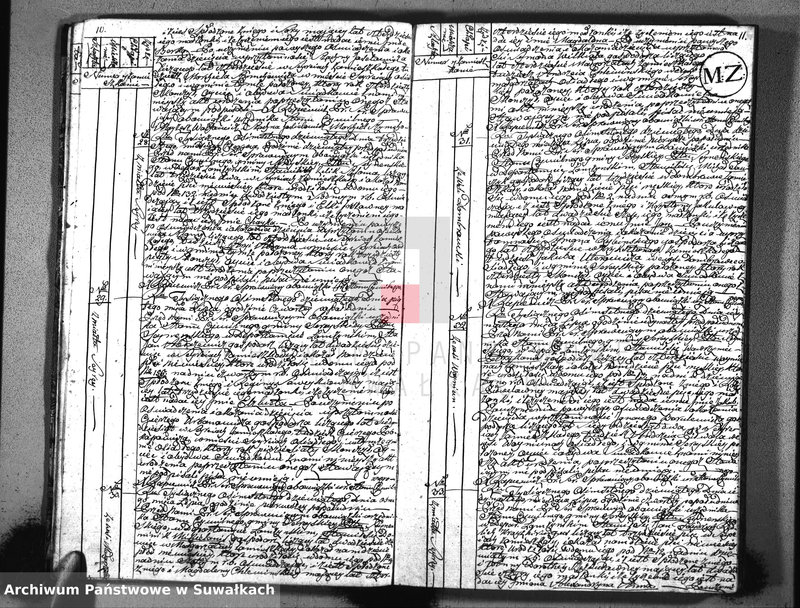 image.from.unit.number "Akta urodzonych gminy sereyskiey od 1-go maja 1809"