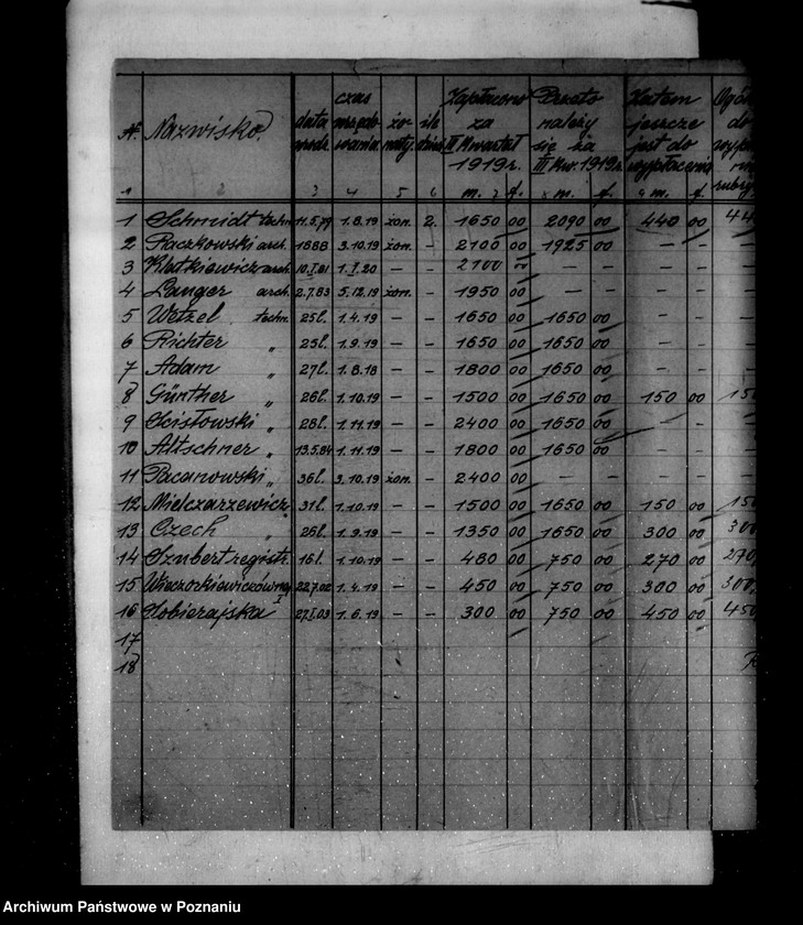 Obraz 19 z jednostki "/Dodatki drożyźniane i zapomogi dla pracowników/"