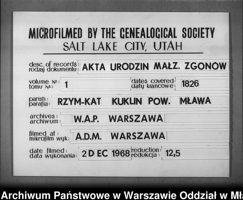 image.from.unit.number "Akta urodzin, małżeństw i zgonów"