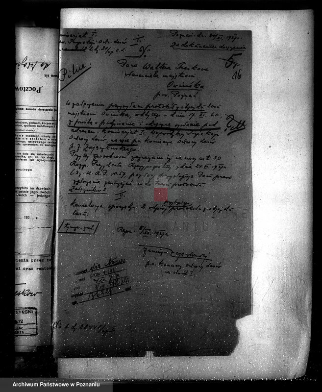 Obraz 20 z jednostki "Nadzór nad gospodarką w lasach majętności Owińska powiat poznański"