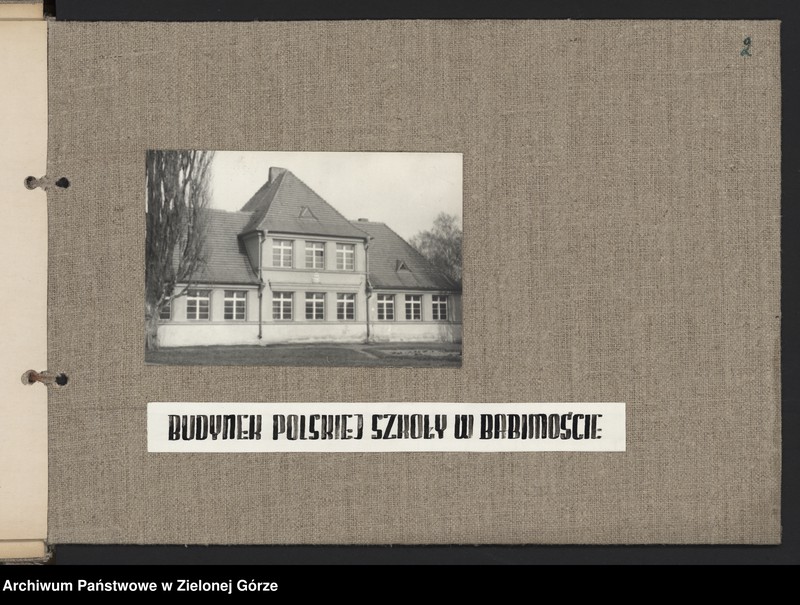 Obraz 10 z jednostki "Państwowa Szkoła Architektury w Gorzowie Wlkp.- album o Ziemi Babimojskiej"
