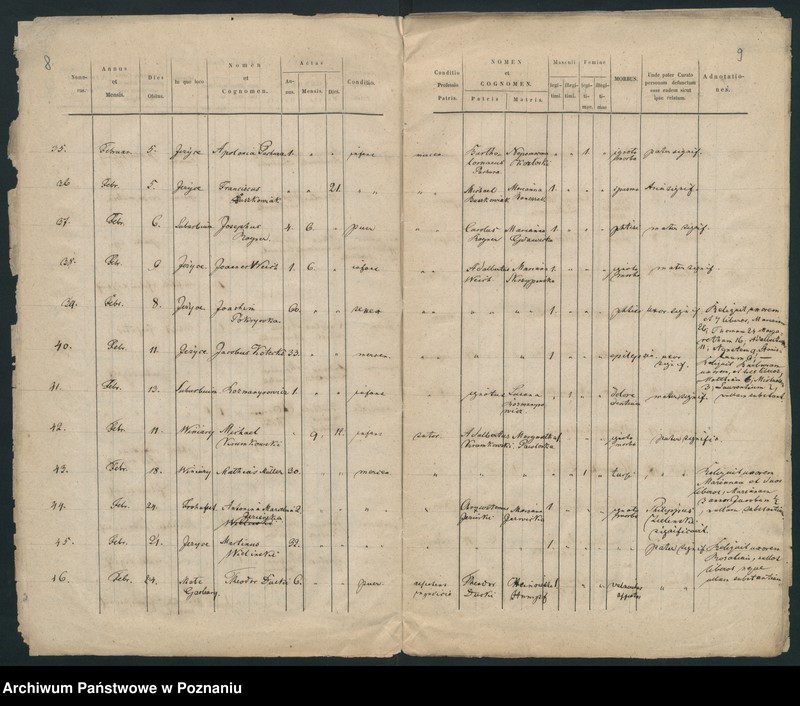 Obraz 7 z jednostki "Księga zgonów"