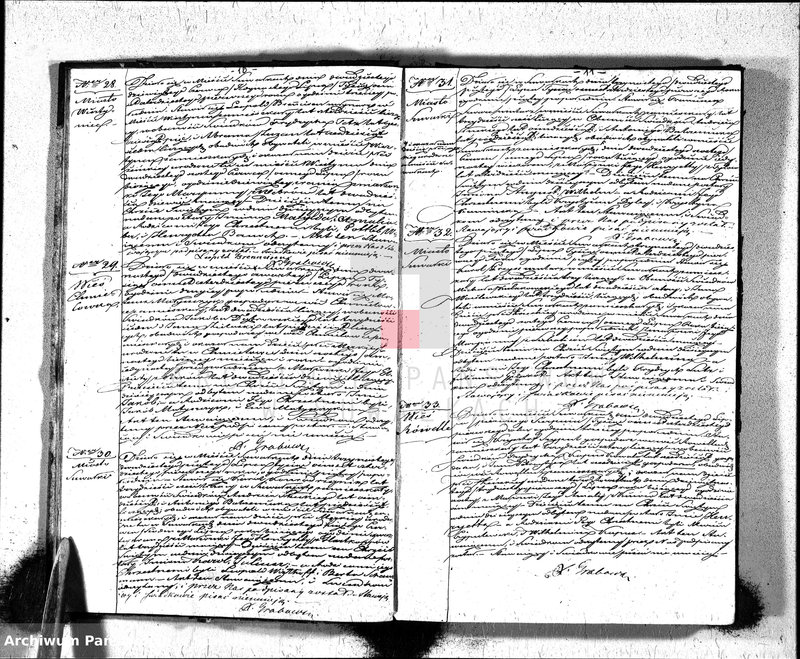 Obraz 8 z jednostki "Duplikat akt Stanu Cywilnego Parafii Ewangelickiey Suwałki za rok 1841"