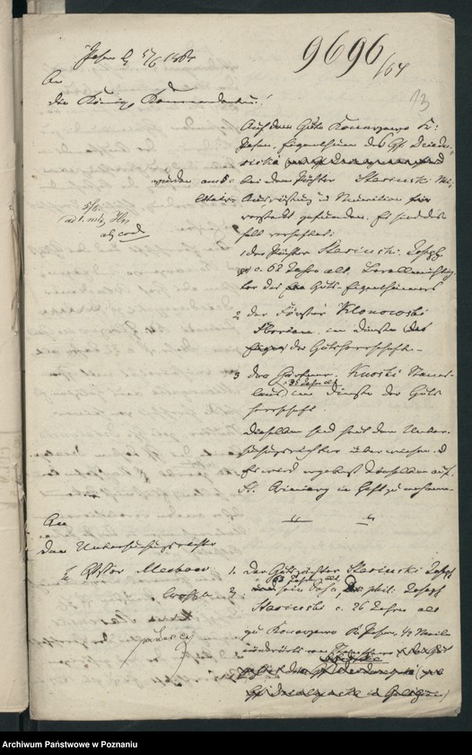 Obraz 19 z jednostki "A. betr. den Anton Stankiewicz, Joseph Stasiński, Heinrich von Stecki, Joseph von Stefański, Stanislaus Stefański"