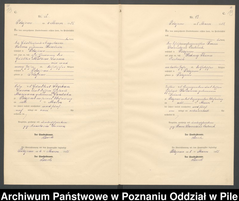 Obraz 12 z jednostki "Księga zgonów"