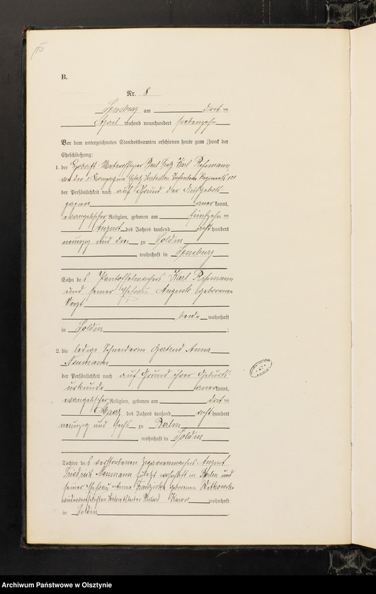 image.from.unit.number "Heirats-Haupt-Register Nr 1-48"