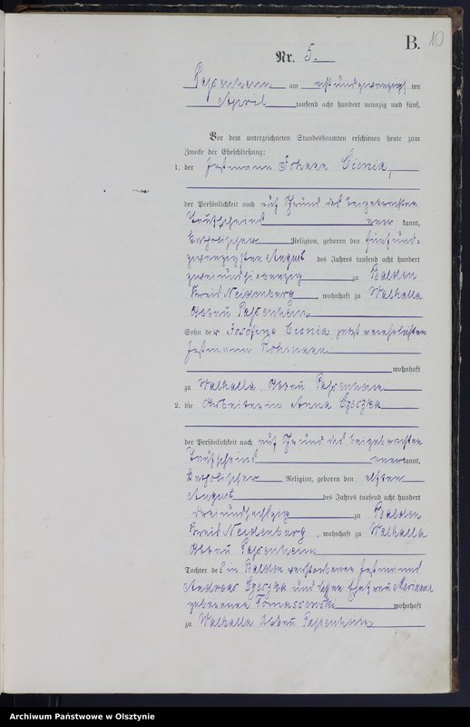 image.from.unit.number "Heiraths-Haupt-Register Nr 1 - 13"