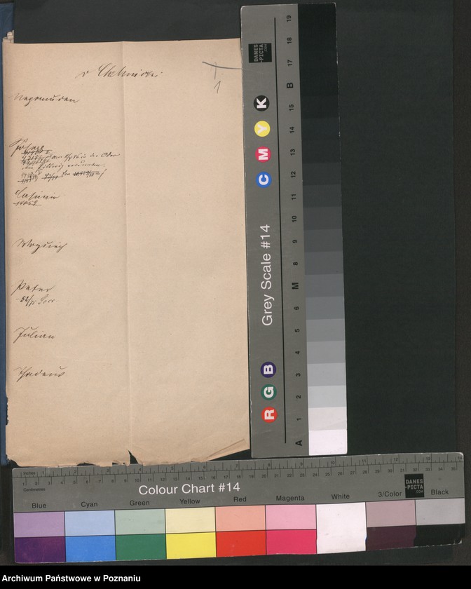 Obraz 4 z jednostki "A. betr. die Familie von Chełmicki"