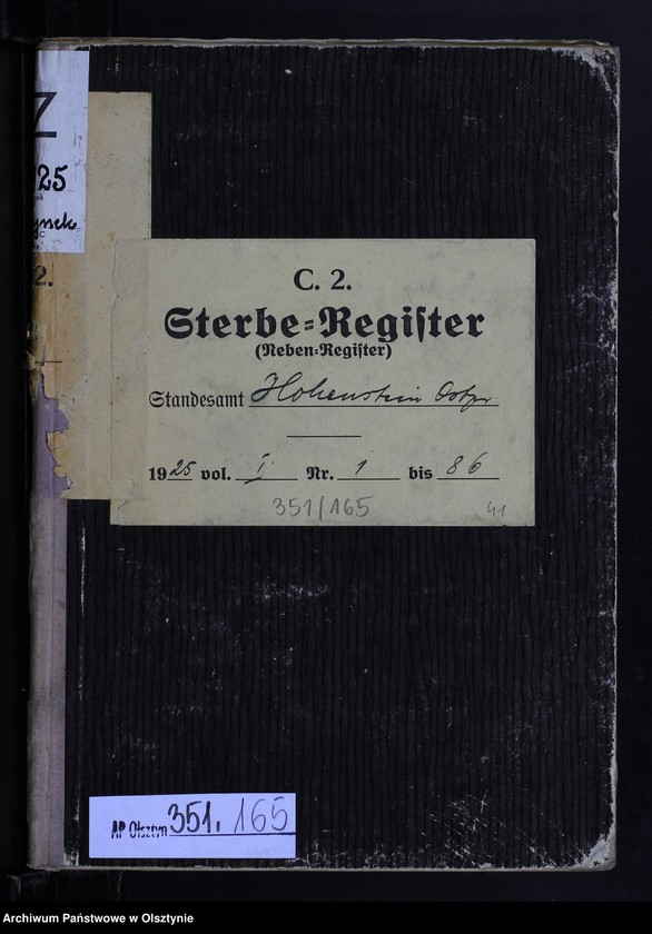 image.from.unit.number "Sterbe-Neben-Register Nr 1 - 86"